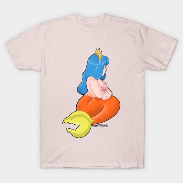 Queen of the Sea T-Shirt by RabbittsDen